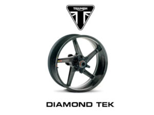 BST Diamond TEK Carbon Fibre Wheels - Triumph 675 / 675R / Daytona  (13-17) and 675RS (18)